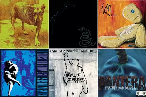 The Best Rock Metal Albums Of The 1980s 1990s