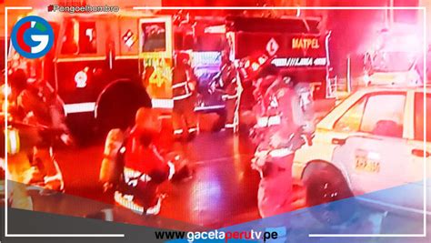 Cercado De Lima Deflagración Por Fuga De Balón De Gas Deja 1 Fallecido Esta Madrugada Gaceta