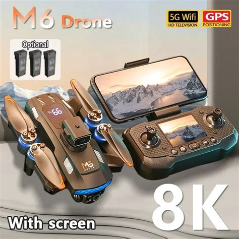 Квадрокоптер Xiaomi M6 Drone Professional 8K Camera Drone 5G WIFI FPV ...
