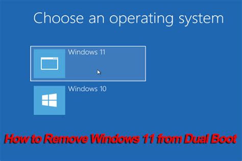 How To Remove Windows 11 From Dual Boot Safely [full Guide]