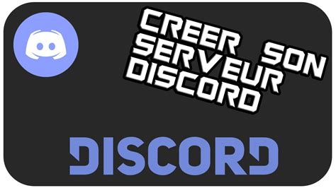 Fr Tuto Comment Cr Er Et Structurer Son Serveur Discord Youtube