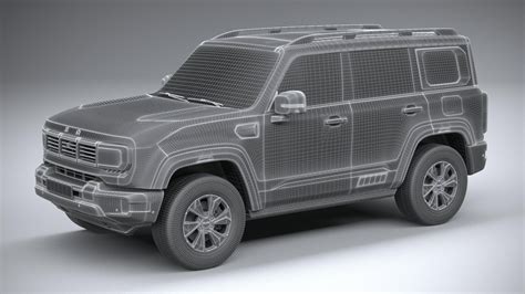 Baic Beijing Bj40 2023 3d Model By Squir