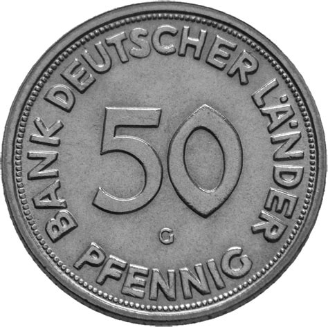 Brd Pfennig G Bank Deutscher L Nder In Ss J