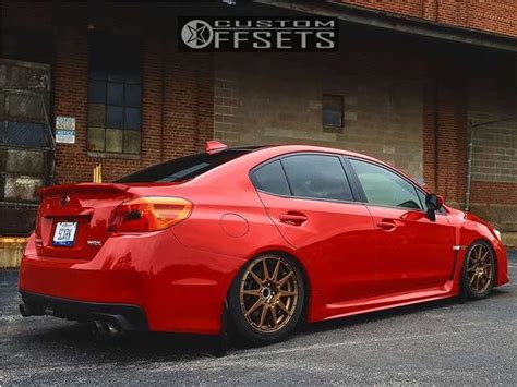 2016 Subaru Wrx Tucked Air Suspension Custom Offsets