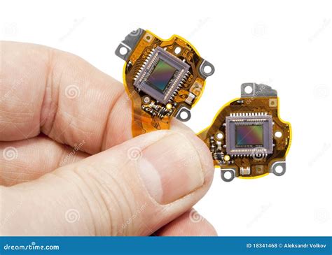 Rgb Sensors From Digital Camera Macro Stock Photo Image Of Digitally