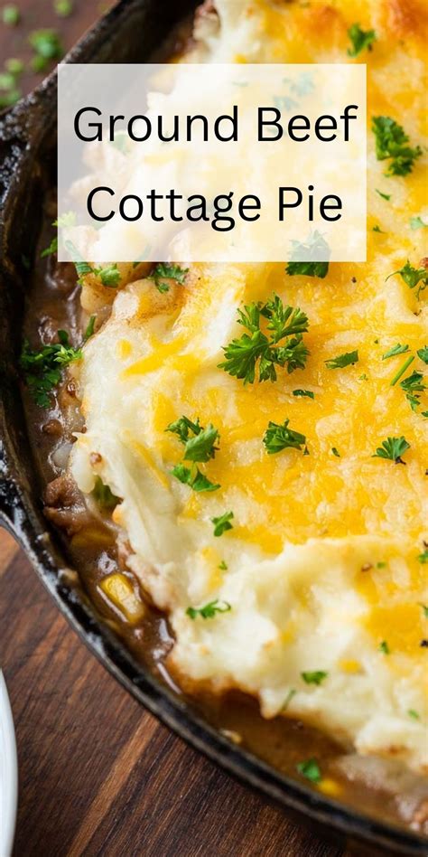 Ground Beef Cottage Pie Recipe - I Wash You Dry