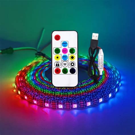 Kit PCB Negro 2M 30 IP65 Bande Lumineuse LED Adressable Avec USB Ruban