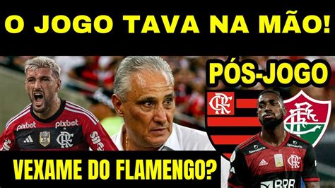 Empate Amargo Flamengo Vacila E Empata Fluminense No Maracan P S