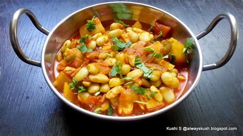 LIMA BEANS CURRY - Cook with Kushi