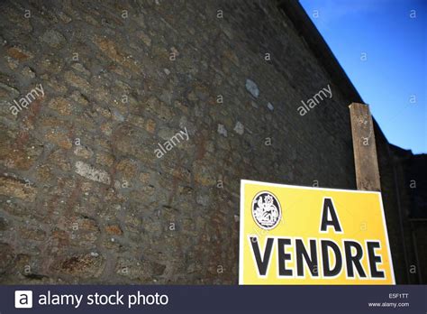 France Bretagne Morbihan Meneac Maison A Vendre Panneau Notaire