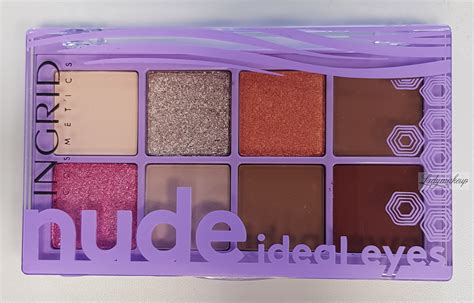 INGRID Ideal Eyes Eyeshadow Palette Palette Of 8 Eyeshadows Nude 2 10 G