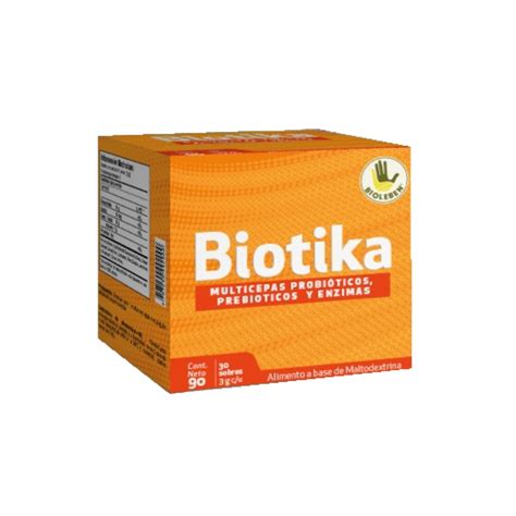 BIOTIKA MULTICEPAS PROBIOTICOS PREBIOTICOS Y ENZIMAS SACHET 30