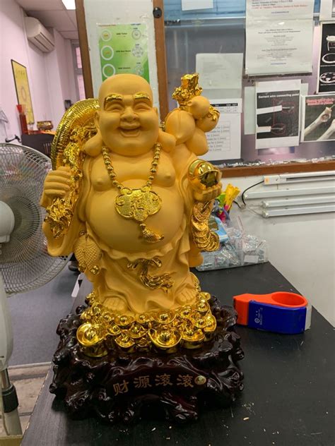 Buddha Statue Laughing Buddha Smiling Buddha Hobbies Toys