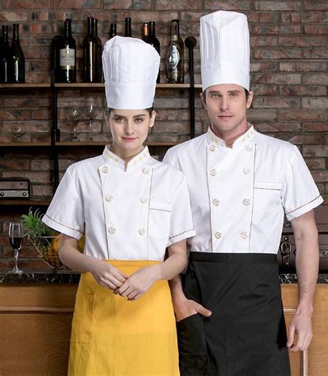 Chef uniform style and color