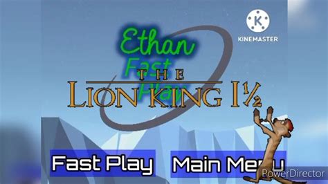 The Lion King 1½ trailer over Ethan Fast Play YouTube