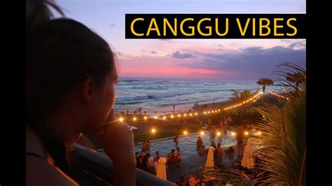 Bali Sunset Best Place In Canggu The Lawn Youtube