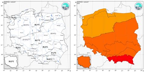 Charakterystyka Wybranych Element W Klimatu W Polsce W Sierpniu