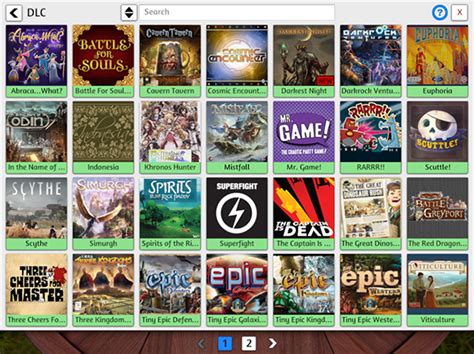 Games - DLC - Tabletop Simulator Knowledge Base