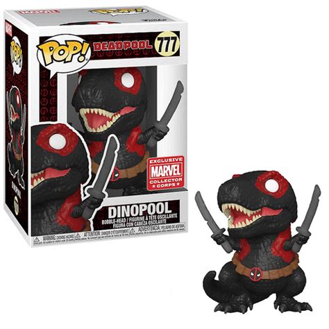 Dinopool 777 Deadpool Marvel 30th Funko Pop Marvel Collector Corp