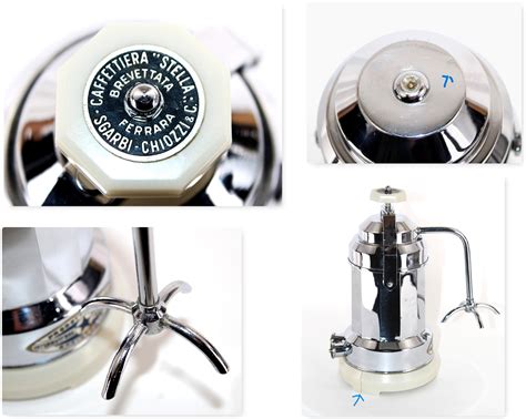 Antique Italian Coffee / Espresso Maker, Prodotto Stella Interruttore ...