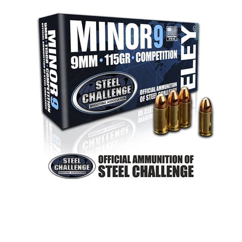 ELEY Minor 9mm | 115gr Steel Challenge Ammo | Killough Shooting Sports