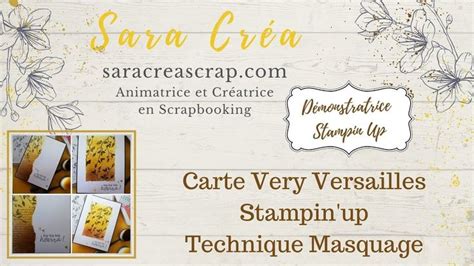 2 cartes avec technique masquage et dégradé avec brosse Stampin up et