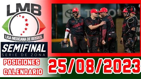 Lmb Playoffs Resultados Series De Zona Cuartos De Final Liga