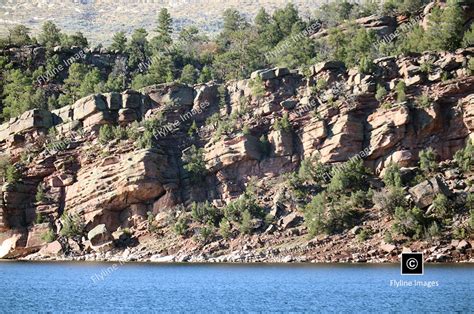 Flaming Gorge Reservoir - Flaming Gorge Dam, Utah