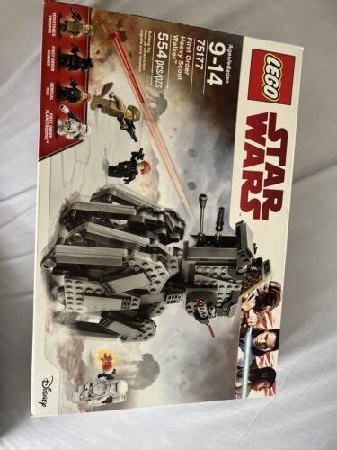 Lego Star Wars First Order Heavy Scout Walker Ebay