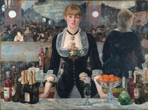 Manet L Impressionista Il Bar Delle Folies Berg Re