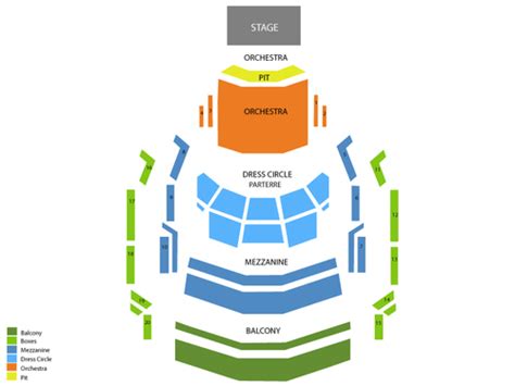 Ikeda Theater Seating Chart