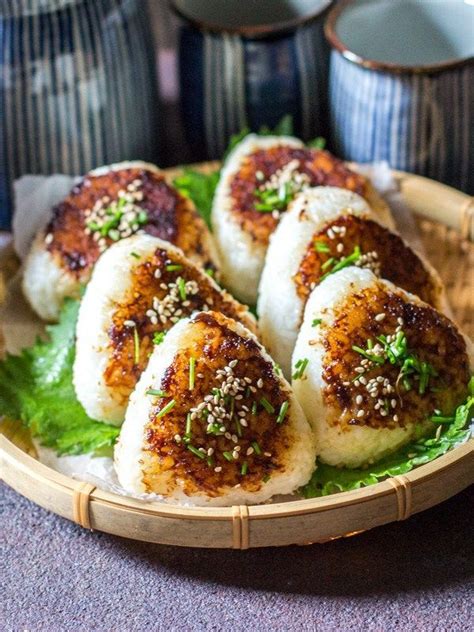 Miso Yaki Onigiri Recipe Recipes Food Healthy Recipes