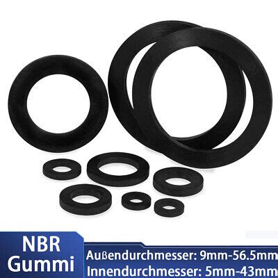 Flachdichtungen NBR Gummi O Ringe Anti Öl Dichtscheiben