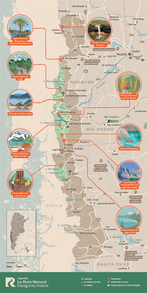 La Ruta Natural Mapas