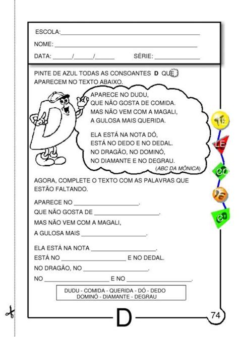 Frase Com A Letra D