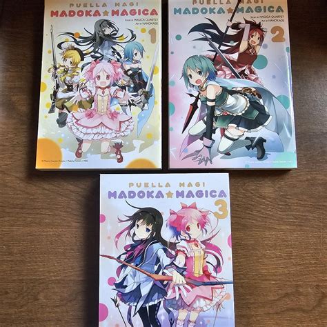 puella magi madoka magica vol   manga manga depop