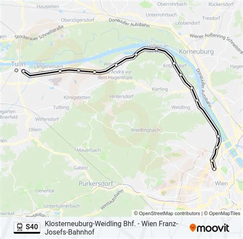 S Route Schedules Stops Maps Wien Franz Josefs Bahnhof Updated