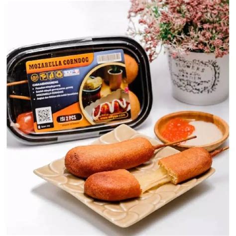jual corndog mozzarella  corndog coklat shopee indonesia