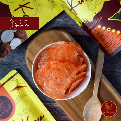 Jual Keripik Kaca Balado Sajodo Asli Singkong Shopee Indonesia