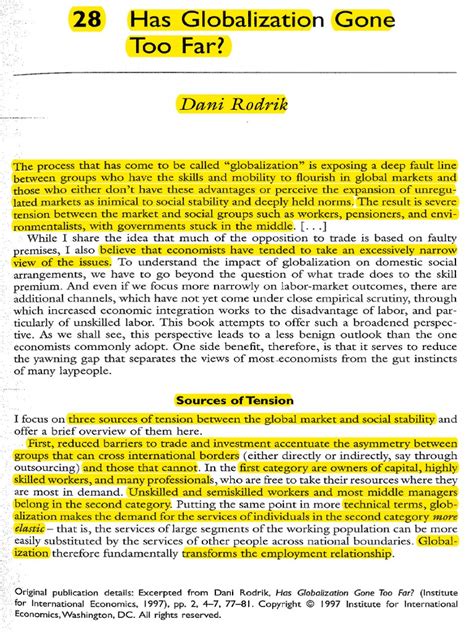 Pdf G17rodrikhas Globalization Gone Too Far0001 Dokumentips