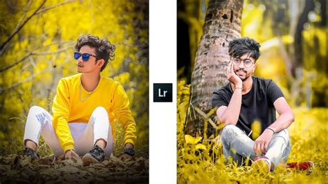 Moody Light Yellow Effect Photo Editing In Lightroom Lightroom