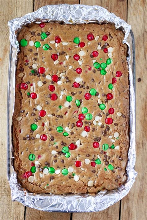 M M S Christmas Cookie Bars No 2 Pencil