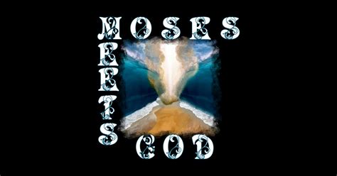 Moses Meets God Parting Of The Red Sea Miracle Bible Posters And