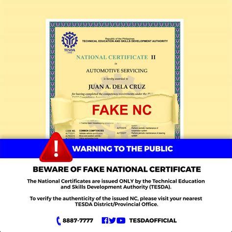 What Is Tesda National Certificate Nc And How To Get One Tesda