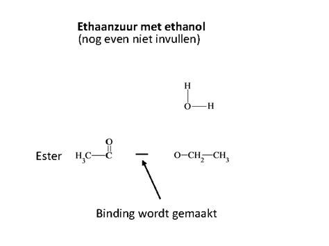 Hoofdstuk Paragraaf Esters Esters Een Ester