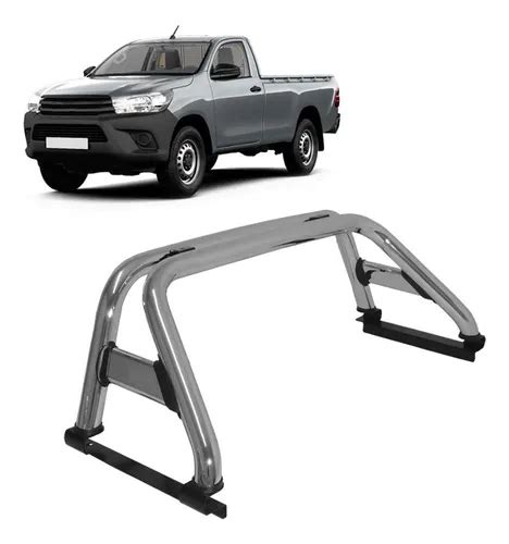 Santo Antônio Hilux 2019 2020 2021 Cabine Simples Cromado | Frete grátis