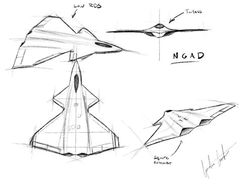 NGAD Concept Sketch by GustavCalding on DeviantArt