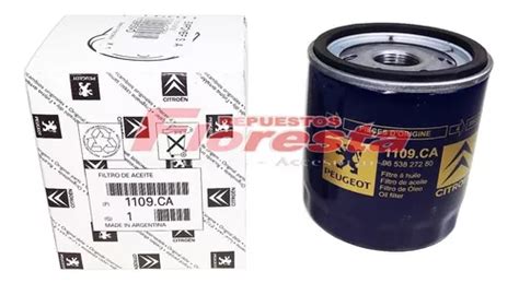 Filtro De Aceite Peugeot Boxer Expert Repuestos Floresta