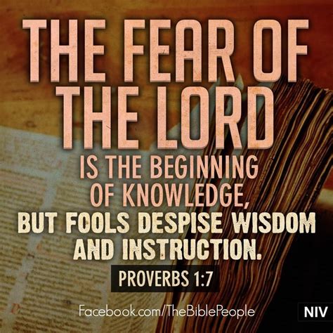 Proverbs 1 7 Scripture Memorization Scripture Verses Fear Of The Lord