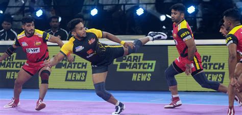 Vivo Pro Kabaddi League Report Bengaluru Bulls Defeat Telugu Titans